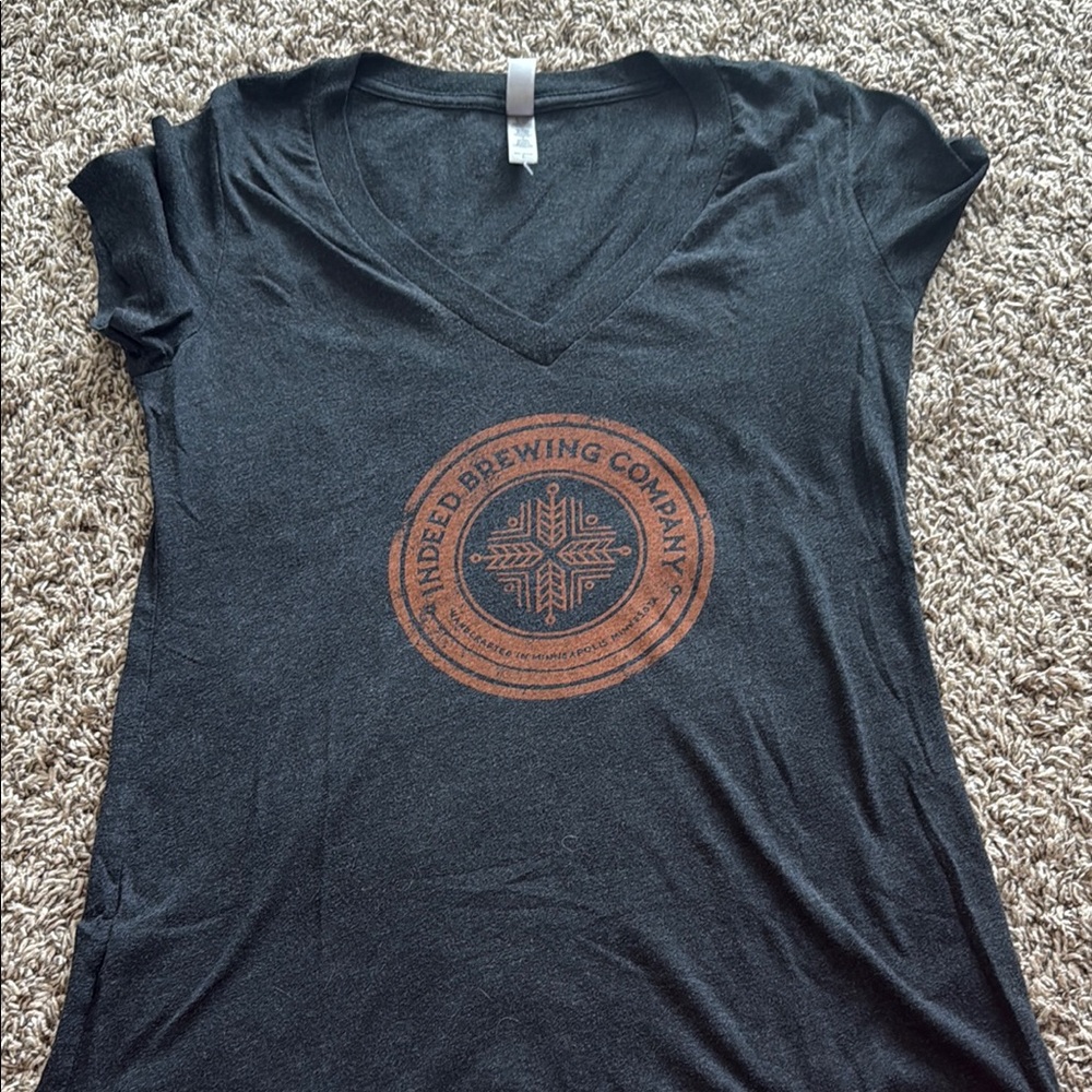 Gray Graphic Relaxed Short Sleeve Tee